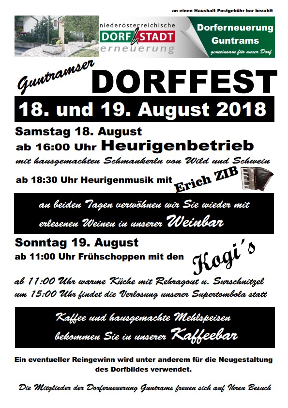 Dorffest 2018