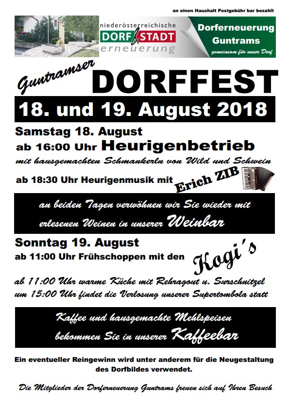 Dorffest 2018